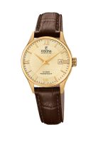 Reloj F20011/6 Festina Swiss Dorado Mujer Correa Clasico