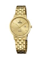 Reloj F20514/3 Festina Dorado Mujer Acero Clasico