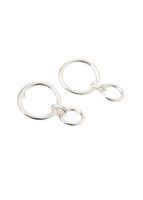 Aros Mediano Metal Power 14 Plateado i-D