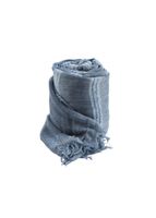 Pañuelo Liso Héctor Flecos Celeste Humana