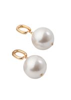 Aros Mediano Fashion Pearls 5 Blanco Humana