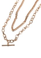 Collar Bravura Ecocuero rosa ID