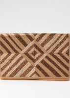 Cartera Clutch Ema Beige Humana