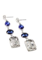 Aros Largo Rose Plateado Humana