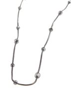 Collar Corto Cili Plateado Humana