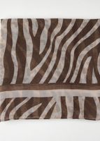 Pañuelo Estampado Almagro Beige I-D