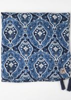 Pañuelo Estampado Marina Negro Humana