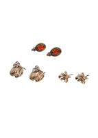 Set de 3 aros Diora Dorado ID