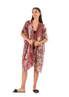 Kimono Abierto Fucsia Id