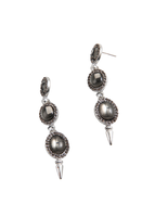 Aros Largo Soli Plateado Humana