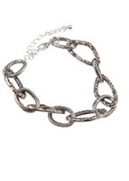 Pulsera Blanda Tasos Plateada Humana