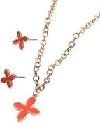 Set de aros y collar Magdalena Dorado ID