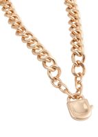 Collar Corto Lock Dorado Humana