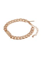 Pulsera Blanda Flat Dorado Humana