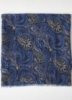 Pañuelo Estampado Malaga Azul I-D