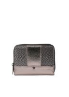 Billetera Mediana Snake Gun Gris i-D