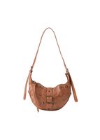 Cartera Hombro Ecocuero Candy Camel Humana