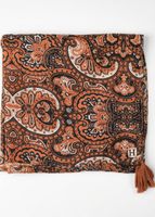 Pañuelo Estampado Melisa Negro Humana