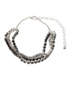 Pulsera Blanda Alicia Plateado Rock In Humana