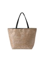 Cartera Tote Bari Beige Playa ID