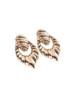 Aros Mediano Croisant Dorado Fiesta Humana