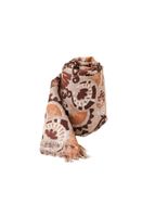 Pañuelo Estampado Amarilis Beige I-D