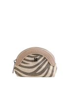 Monedero Helga Canvas Zebra Beige Humana