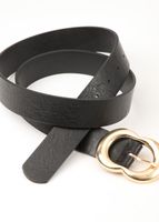 Cinturón Leto Negro Humana