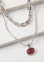 Collar Corto Kiara Plateado Humana