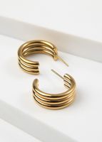 Aros Argollas Zac Gold Humana