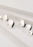 Aros Largos Mila Plateado I-D