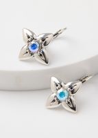 Aros Argollas Auri Plateado I-D