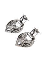 Aros Mediano Ania Plateado Humana