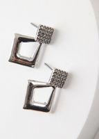 Aros Medianos Mina Plateado Humana