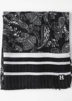 Pañuelo Estampado Igor Negro Humana