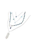 Collar Corto Hip Celeste Humana