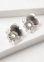 Aros Pegados Julieta Plateado Humana