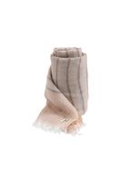 Pañuelo Liso Iker Lineas Beige Humana