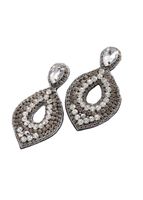 Aros Fiesta Espiga Plateado Humana