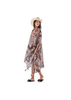 Kimono Kafi Floral Café Humana