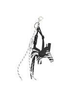 Charm Para Cartera Zebra Negro Humana