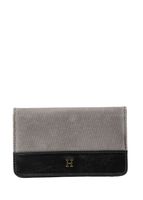 Billetera Chica Rombos Negra Humana