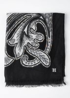 Pañuelo Estampado Jon Negro Humana