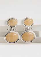 Aros Largos Ivia Plateado Humana