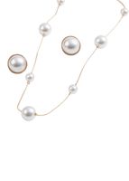 Set de aros y collar Pepa Dorado ID