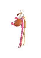 Charm Para Cartera Cangrejo Naranjo Humana