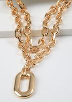 Collar Corto Dafne Dorado Humana