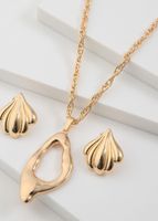 Set De Collar Emma Dorado Humana