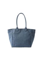 Cartera Tote Delfi Canvas Azul Humana