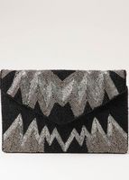 Cartera Clutch Ema Negro Humana
